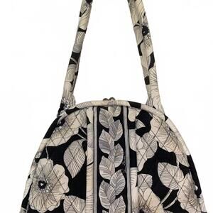 Vera Bradley Eloise Camelia Black & white Shoulder Bag 2012